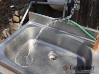 河川プール付近　※3月撮影の為、プールは閉鎖中