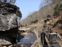 河川プール付近　※3月撮影の為、プールは閉鎖中