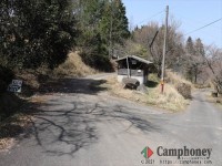 管理棟前にある共有トイレ