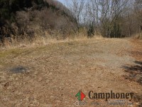 第2キャンプ場の上流側一番奥のサイト