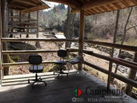 第2バンガローのテラス