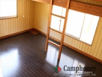 バンガロー6畳+ロフト2畳【第2キャンプ場】