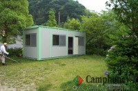 大型【10*10m】【宿泊】【キャンプハウス付】【水道＆電源(込み)】