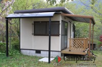 標準【8*10m】【宿泊】【キャンプハウス付】【水道＆電源(込み)】