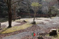 川遊びのできる区画サイト