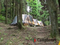 【無料】常設テント(毎年7月21日～8月25日)、持込テント