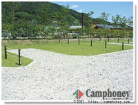 オートサイト（1サイト約 10ｍ*10ｍ ：駐車スペース含む）