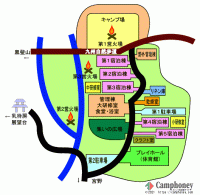 キャンプ場の場内画像thum
