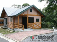 オートキャンプ場【平屋建てバンガロー】バリヤフリー