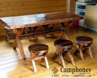 オートキャンプ場【二階建バンガロー(ログタイプ)】