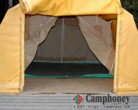 オートキャンプ場【常設テント】電気・水道付き