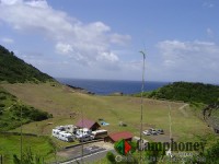 水平線に沈む夕日と朝日の両方が見れるキャンプ場
