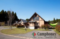 【田舎風ログハウス】定員6名(最大10名)【ペットOK】高～い吹き抜けに縁側、昔ながらの日本家屋を再現