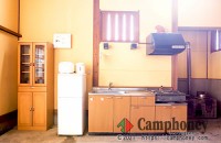 【田舎風ログハウス】定員6名(最大10名)【ペットOK】高～い吹き抜けに縁側、昔ながらの日本家屋を再現