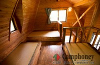 【5名用ログハウス】林の木陰にたたずむヒミツ基地のようなログハウス