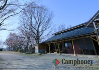 古民家風さざんか（定員10名、最大20名）専用温泉＆デッキテラス＆自炊設備付き