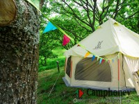 林間サイト【電源付き】【車乗入れ可】【予約可】