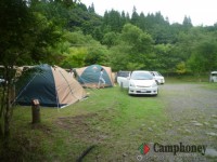 キャンプ場内