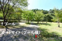 オート区画サイトS（約56㎡/7m×8m目安）[砂地]【車横付け可】