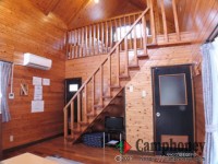 【コテージ】A棟（ロフトタイプ）／B棟（2段ベットタイプ）