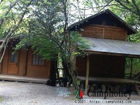 温泉付きバンガロー