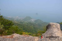 キャンプ場から15分登ると頂上の絶景