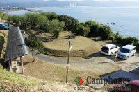 海が見渡せるキャンプ場
