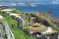 海が見渡せるキャンプ場