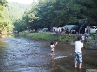 キャンプ場の画像