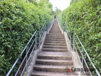 展望台への階段