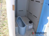 オートサイトの仮設トイレ