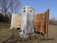 オートサイトの仮設トイレ