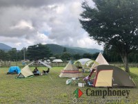 美術館でキャンプ♪満天の星空の下でキャンプ♪