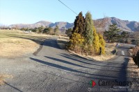 テントサイトへの入口付近