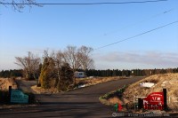 テントサイトへの入口付近