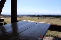 カフェボイボイのテラスからの眺め