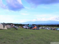 バイク１台＋テント１張り