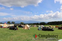 バイク１台＋テント１張り