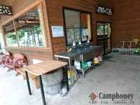 管理棟にある炊事場