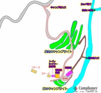 キャンプ場の場内画像thum