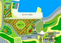 キャンプ場の画像