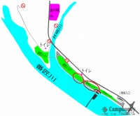 キャンプ場の場内画像thum