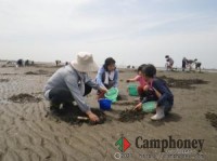 手ぶらでビギナーも安心♪人気の潮干狩りしてバーベキュー♪